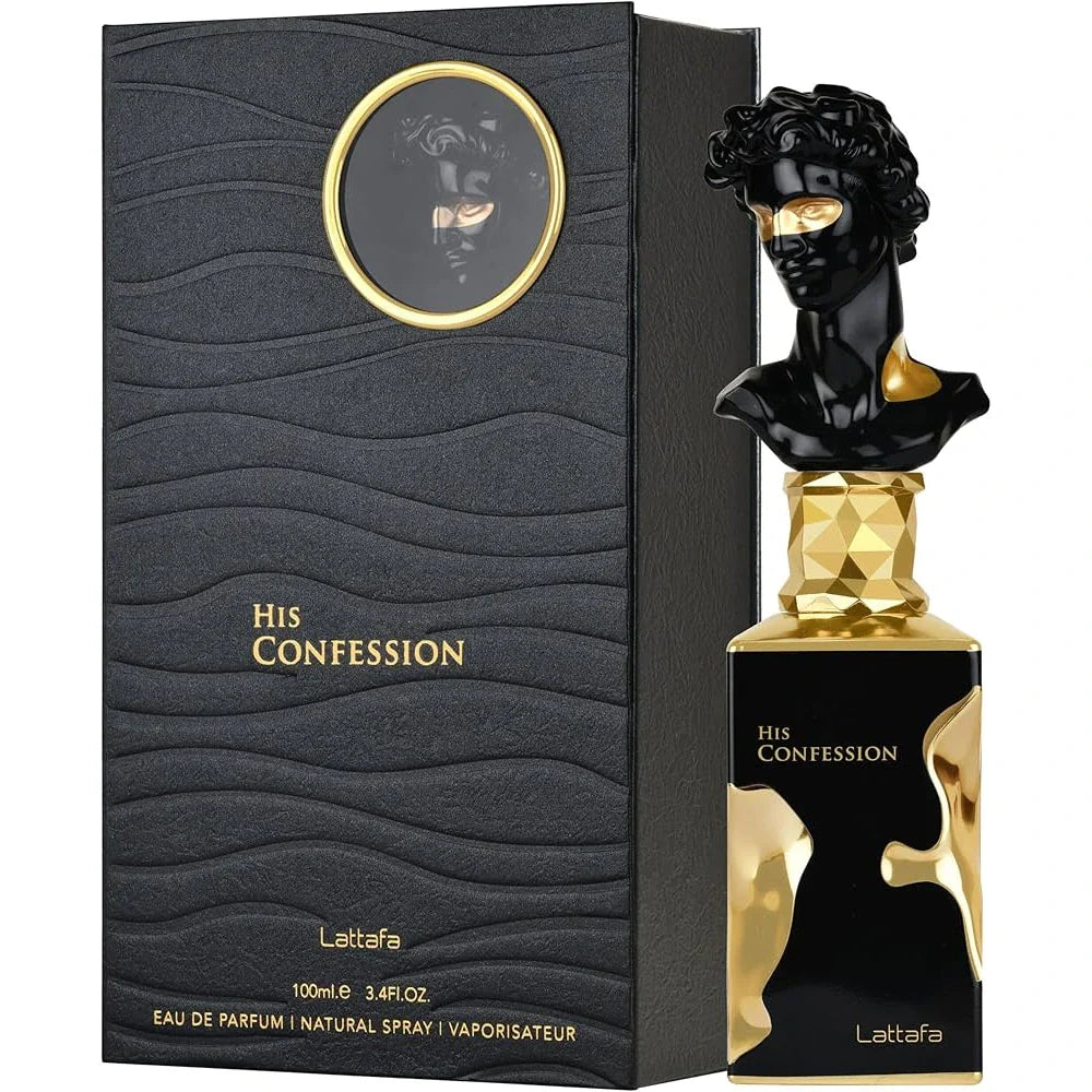 Lattafa His Confession 3.4 oz EDP for men