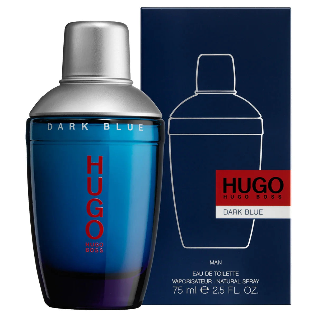 Hugo Boss Dark Blue 2.5 oz EDT for men