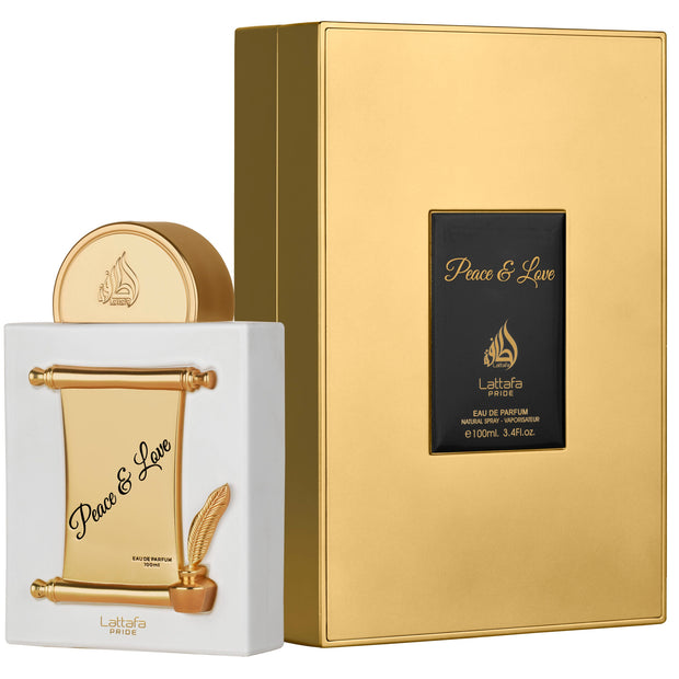 Lattafa Pride Peace & Love 3.4oz EDP for Women