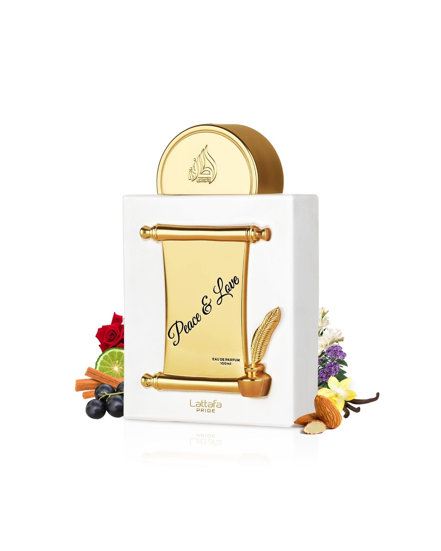 Lattafa Pride Peace & Love 3.4oz EDP for Women