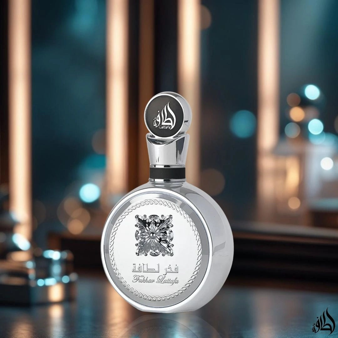 Lattafa Fakhar Platin 3.4oz EDP For Men