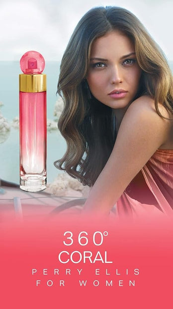 360 Coral 3.4 oz EDP for women