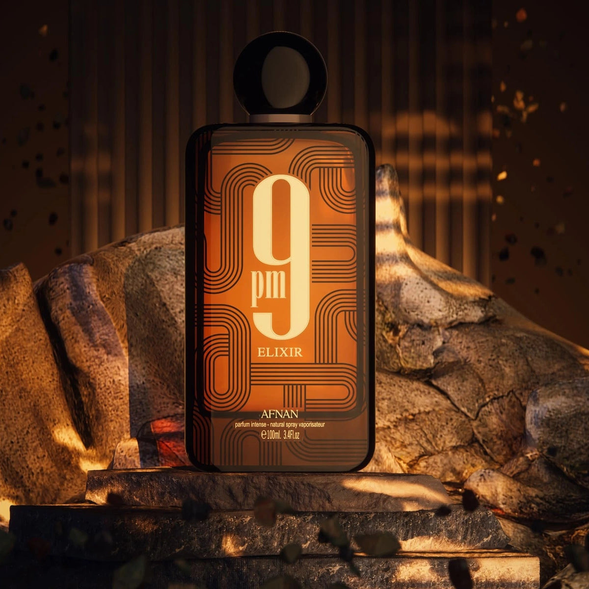 Afnan 9 PM Elixir Parfum Intense 3.4oz for men