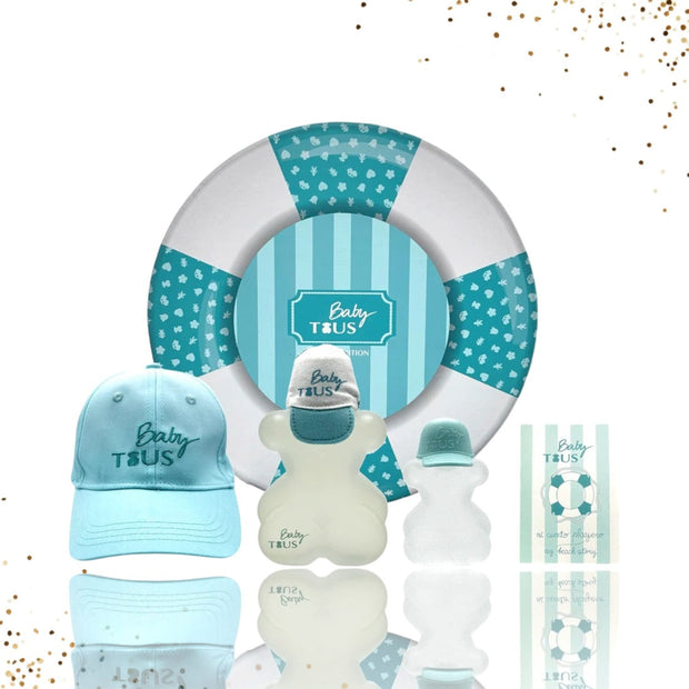 Baby Tous Gift Set Beach Edition 3.4 oz EDC + Miniature + Cap + Story Unisex