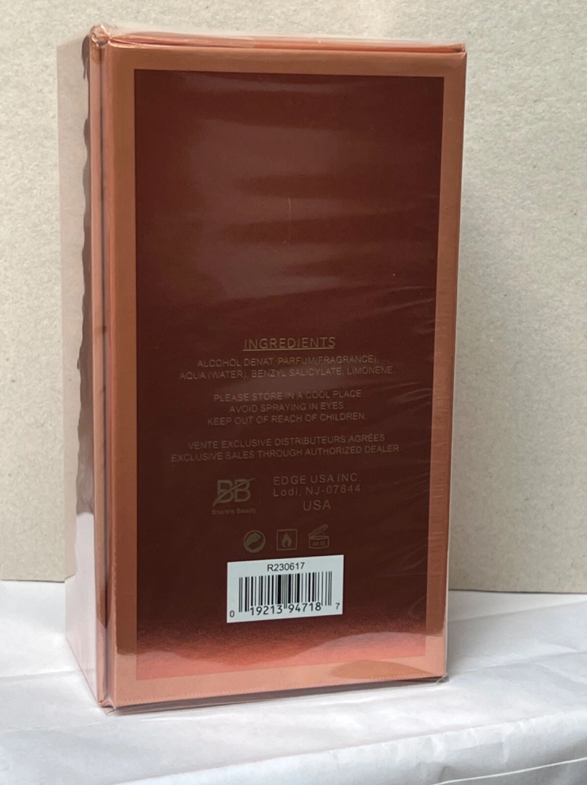Bharara Dynamic 3.4 oz EDP for Men