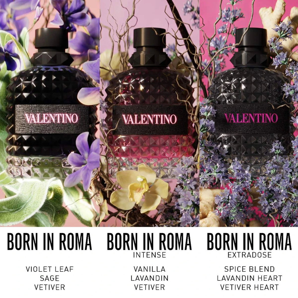 Valentino Uomo Born in Roma Extradose 3.4 oz Parfum for men