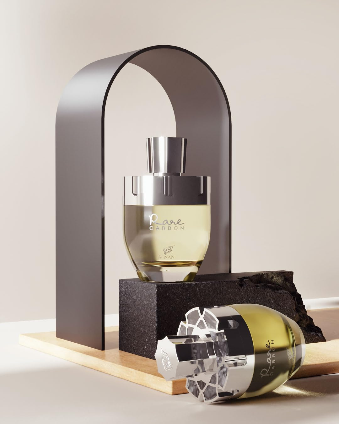 Afnan Rare Carbon 3.4 oz EDP for Men