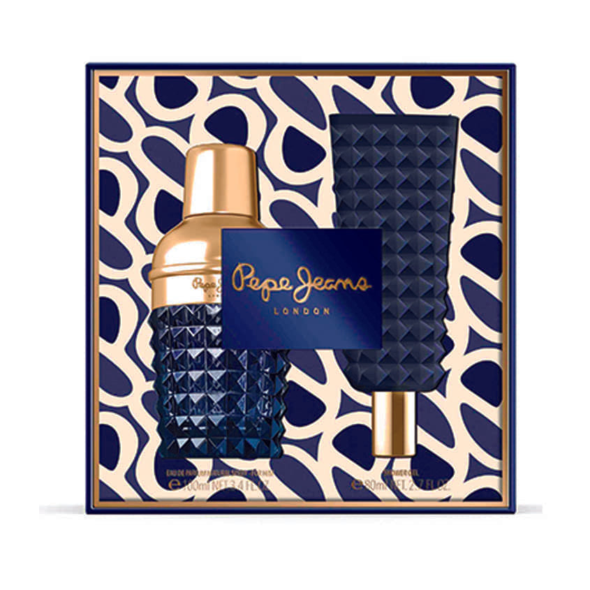 Pepe Jeans 2 Piece Set 3.4 oz EDP + 2.7 oz Shower Gel for Men