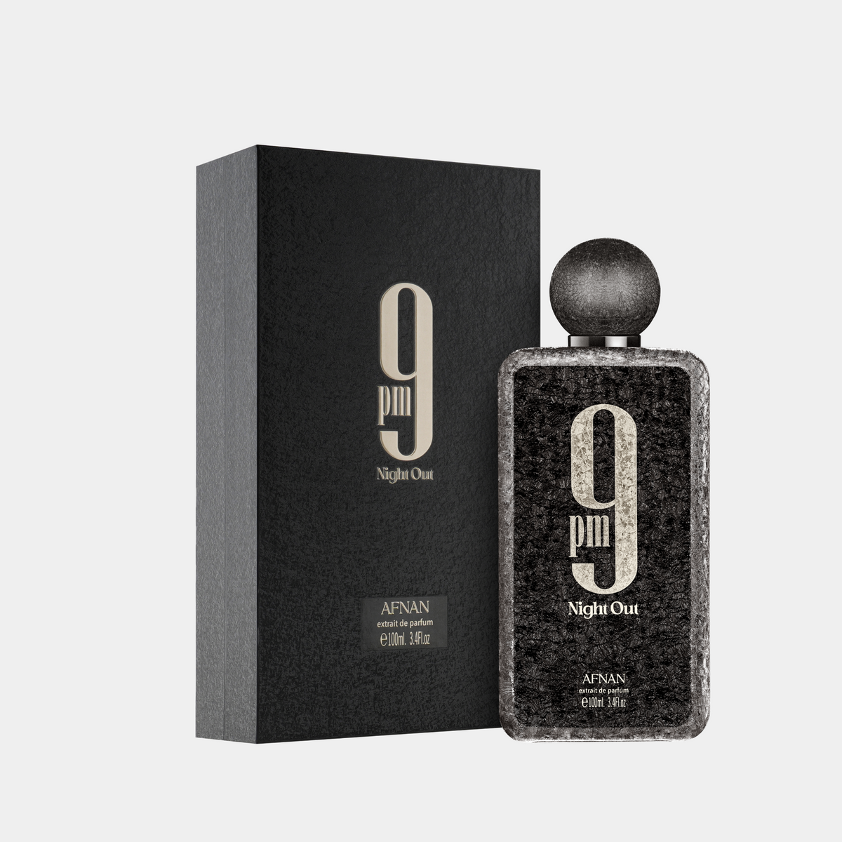 Afnan 9 PM Night Out 3.4 oz Extrait de Parfum Unisex