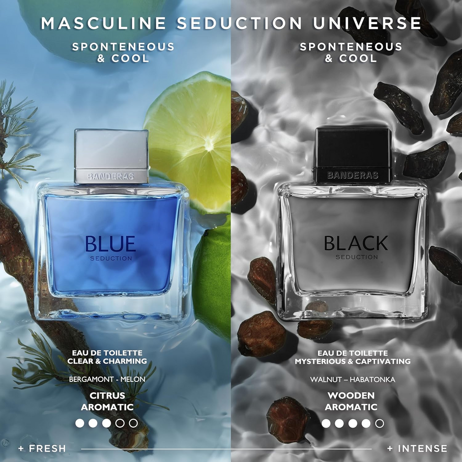 Black Seduction 3.4 oz EDT for Men