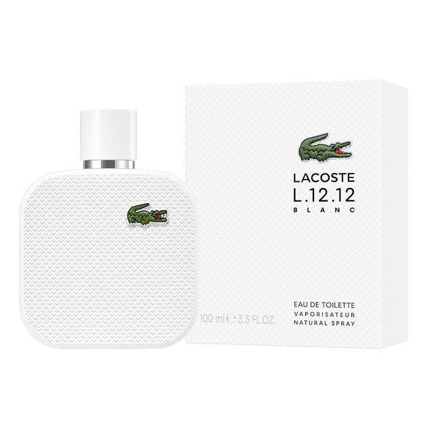 Lacoste 12.12 Blanc 3.4 oz EDT for Men