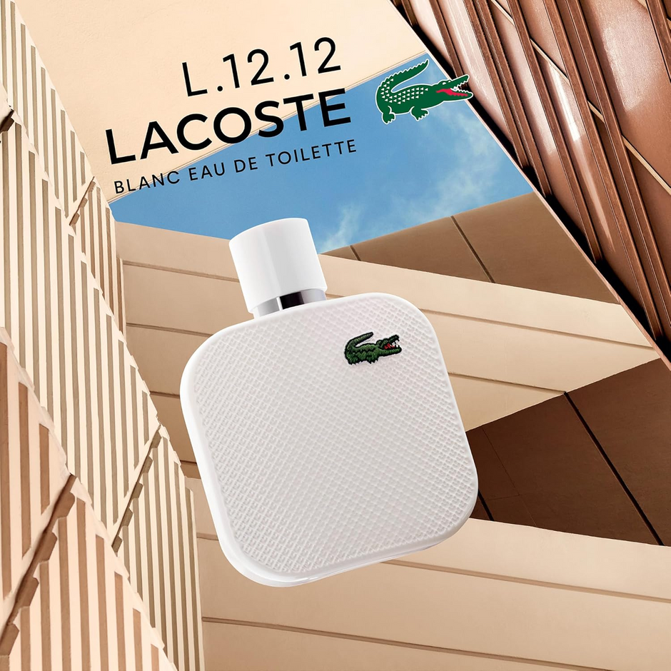 Lacoste 12.12 Blanc 3.4 oz EDT for Men