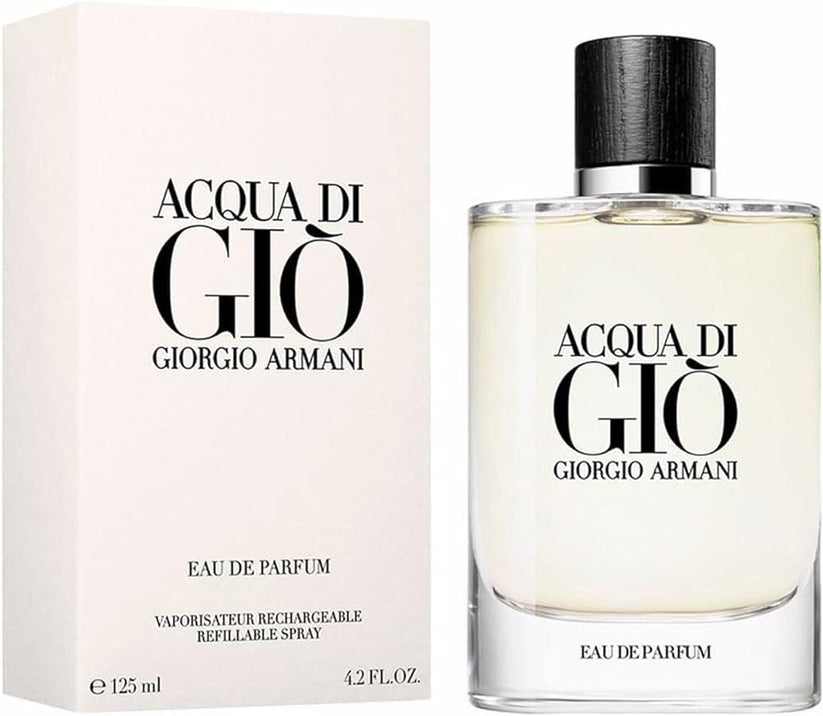 Acqua Di Gio 4.2 oz EDP Refillable for Men