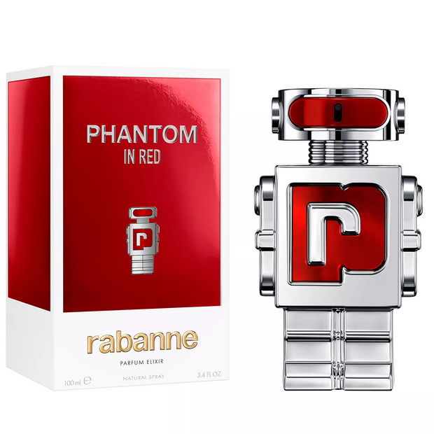 Phantom In Red Elixir Parfum 3.4 oz for Men
