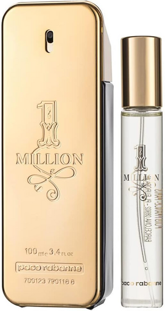 1 Million 2 PCS Set 3.4 oz EDT + 10 ml EDT for Men