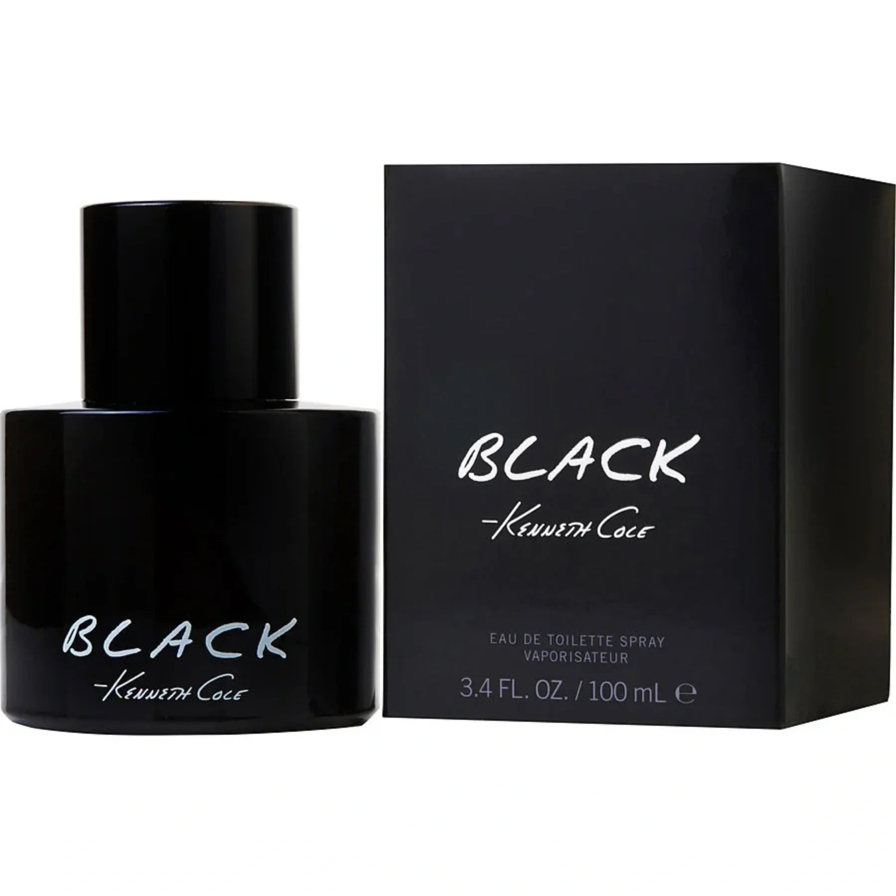 KC Black 3.4 oz EDT for Men
