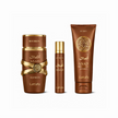 Asad Bourbon 3 PCS Set 3.4 oz EDP + 0.4 oz Travel Spray + 3.4 oz Shower Gel for Men