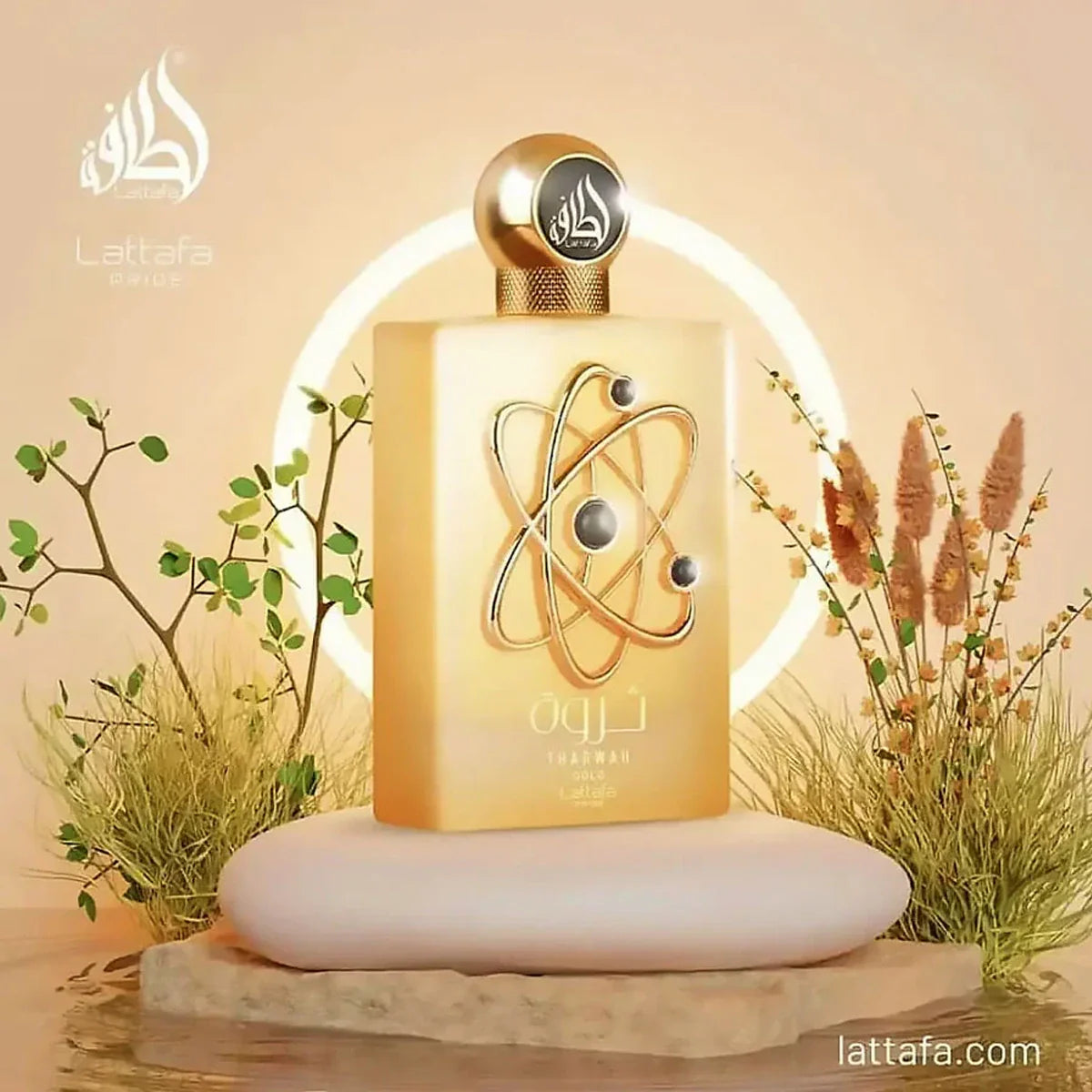 Lattafa Tharwah Gold 3.4 oz EDP unisex