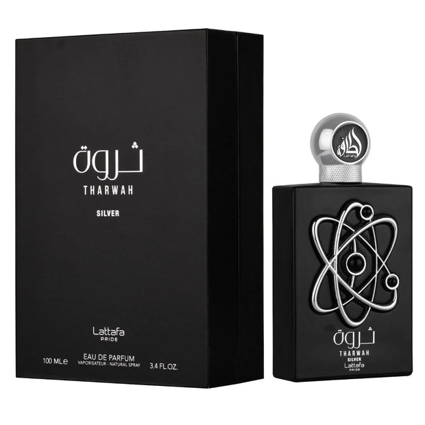 Tharwah Silver 3.4 oz EDP for men