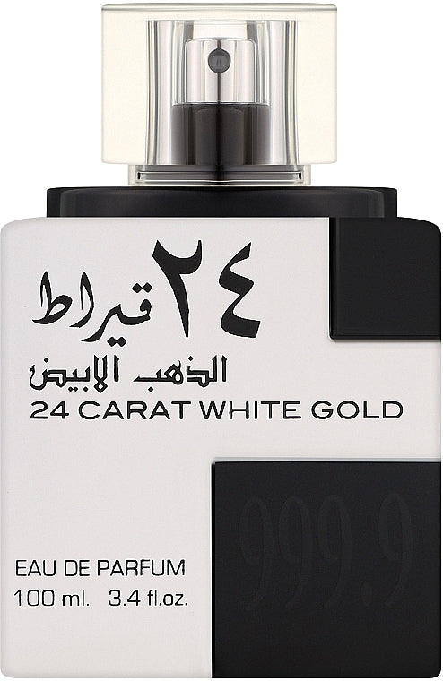 Lattafa 24 Carat White Gold 3.4 oz EDP Unisex