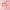 Pink perfume bottle with decorative elements on a pink marble background