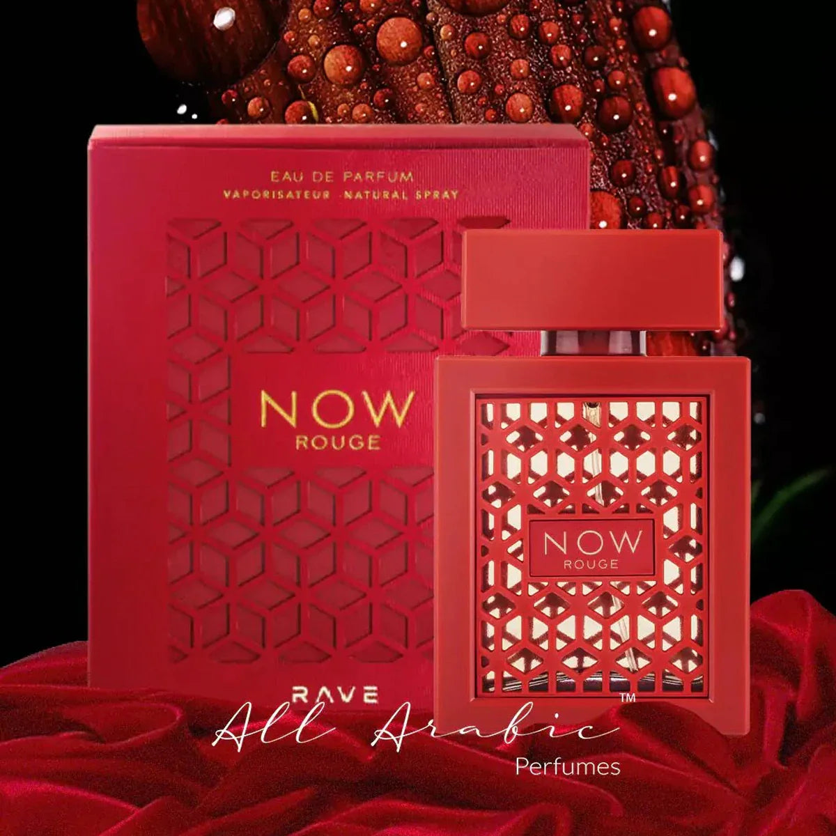 Lattafa Rave Now Rouge 3.4 oz women
