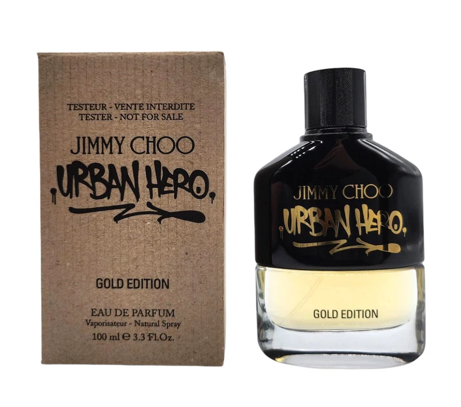 JC Urban Hero Gold Edition Tester 3.4 oz EDP for Men