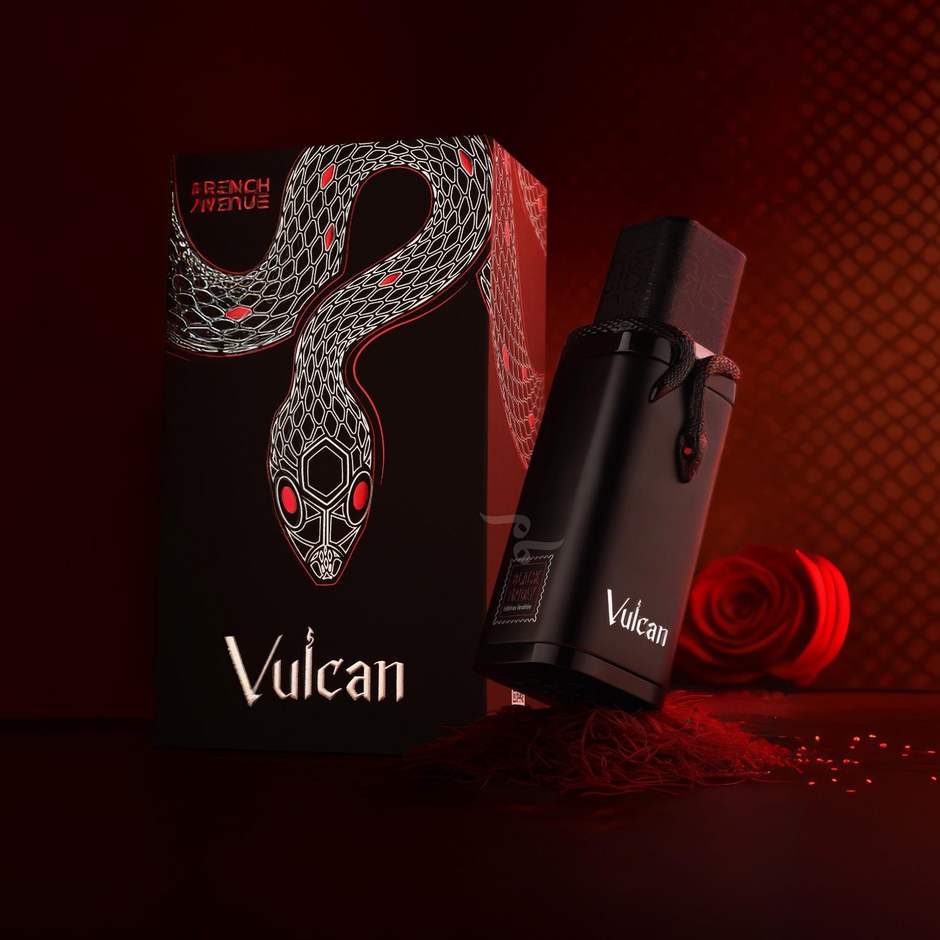 Vulcan Black Extrait de Parfum 3.4 oz for Men